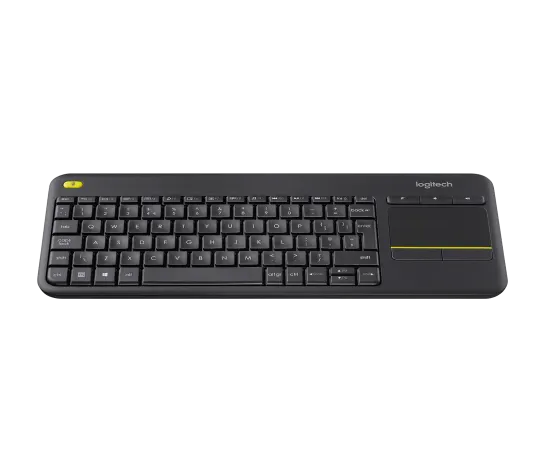 Logitech K400 Plus: كيبورد لاسلكي مع تاتش باد مدمج للتحكم في الوسائط