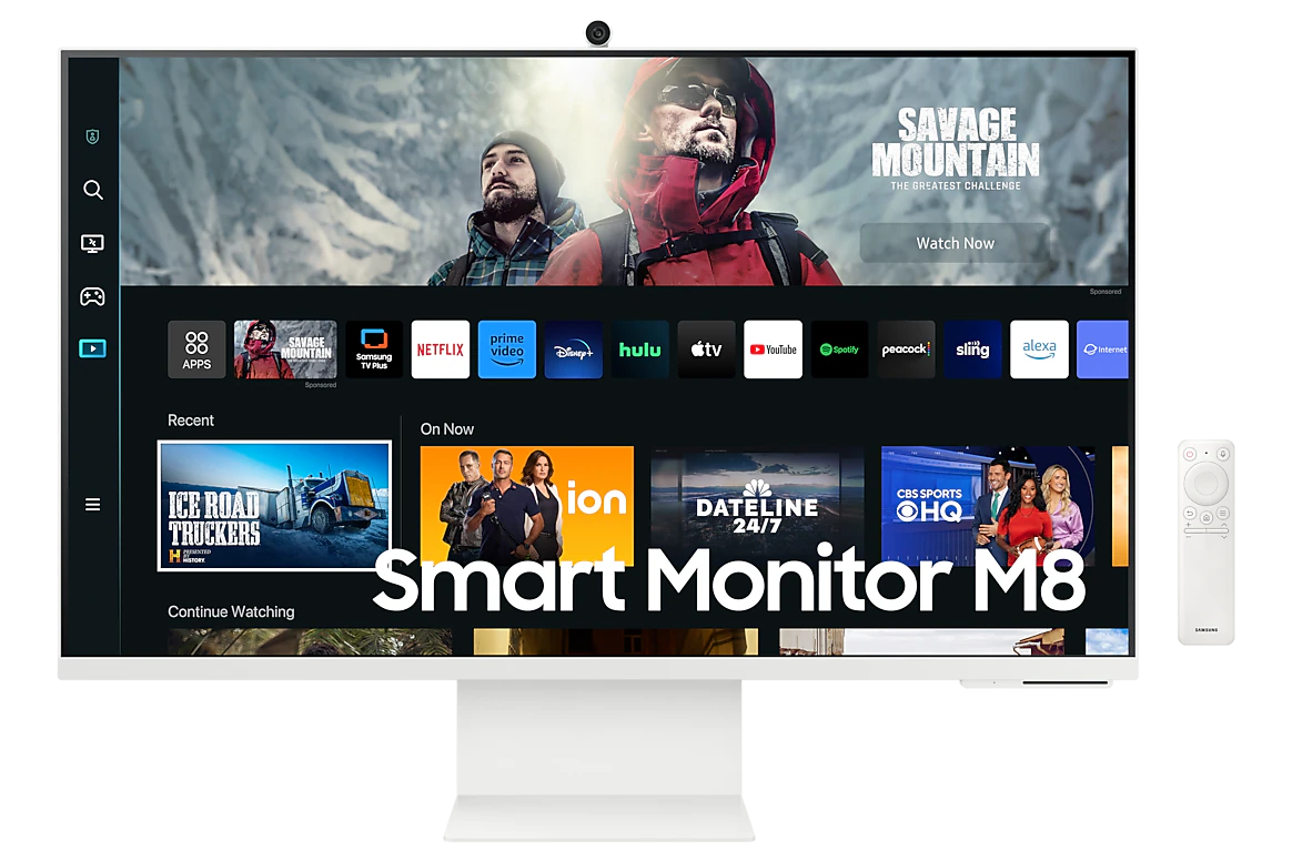 Samsung Smart Monitor M8 M80C 32" 4K UHD Smart TV Monitor