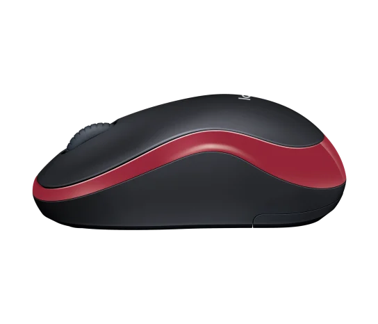 Logitech M185 Wireless Mouse - Swift Red