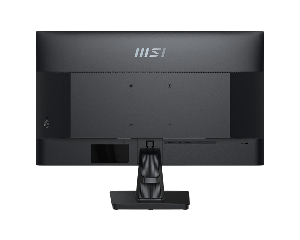 MSI computer monitor on a white background