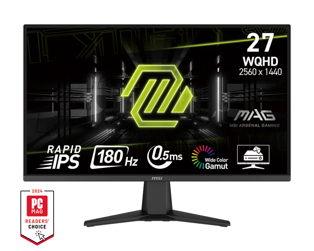 MSI MAG 275QF 27" WQHD 180Hz IPS