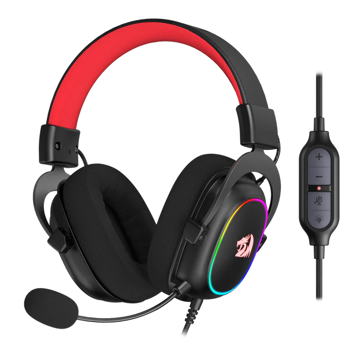 Redragon H510 ZEUS-X RGB Wired Gaming Headset Black/White