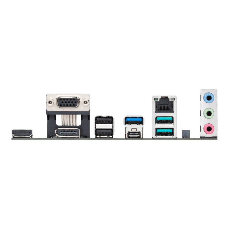 ASUS Prime B760-PLUS LGA 1700 ATX motherboard with PCIe 5.0 three PCIe 4.0 M.2 slots, DDR5, Realtek 2.5Gb Ethernet, DisplayPort, VGA, HDMI™, SATA 6 Gbps, USB 3.2 Gen 2x2 Type-C front USB 3.2 Gen 1 Type-C Thunderbolt (USB4) support Aura Sync