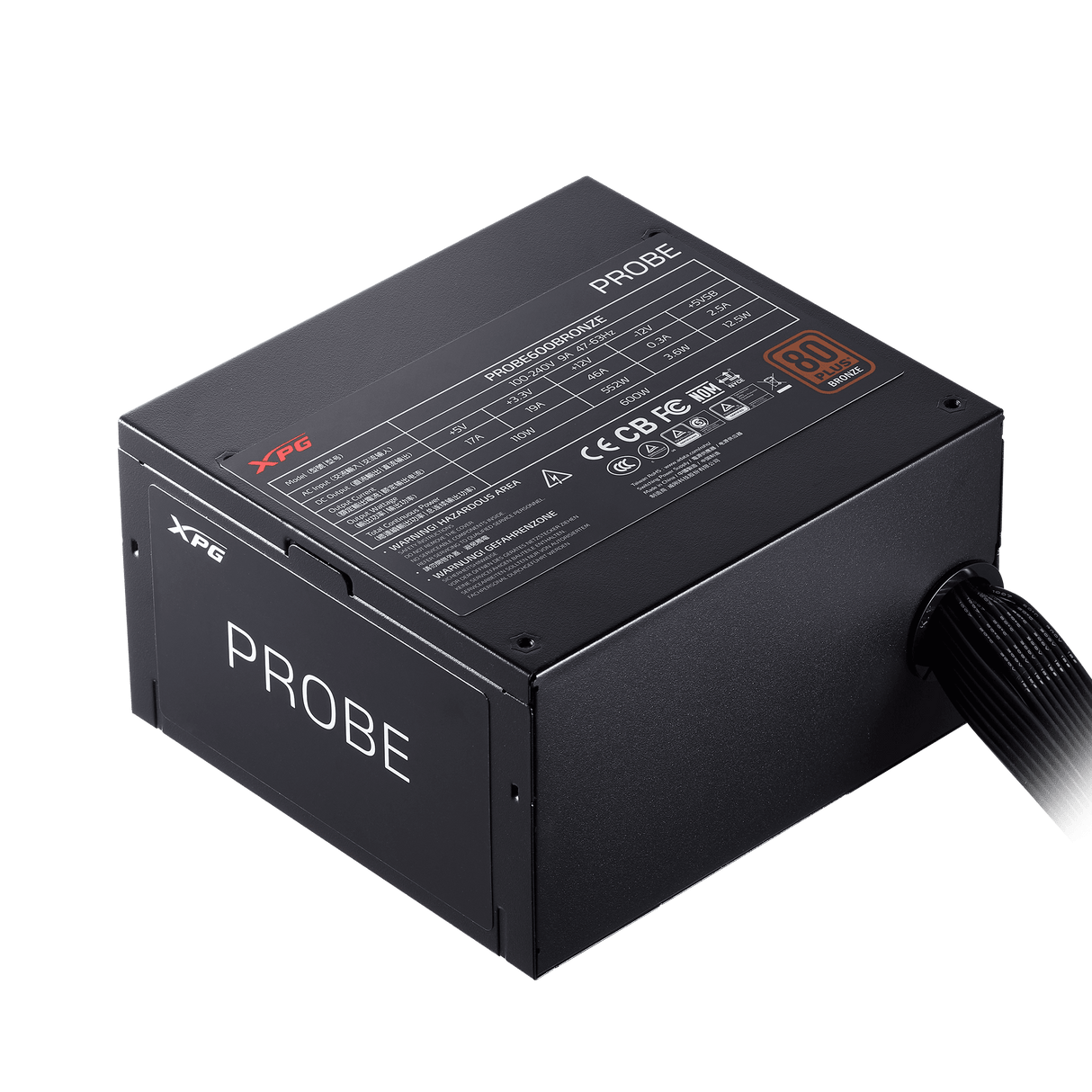 مزود طاقة XPG PROBE 700 واط +80 برونزي
