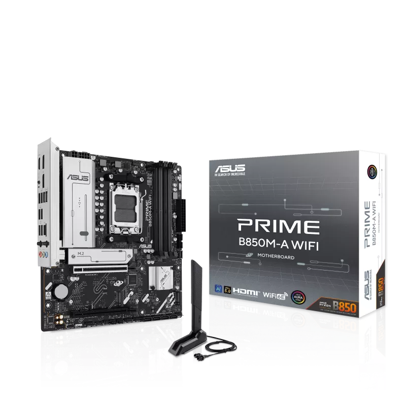 ASUS PRIME B850M-A WIFI AMD AM5 Gaming Motherboard
