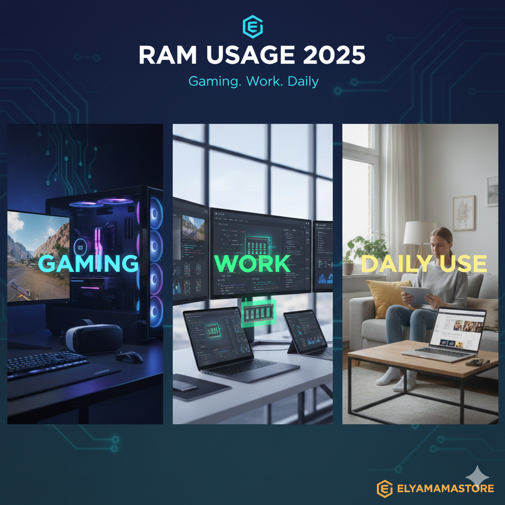 How Much RAM Do You Really Need in 2025? (Gaming, Work & Daily Use)