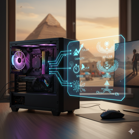 Gaming RAM Guide for Egypt: Best Capacity, Speed & Channels