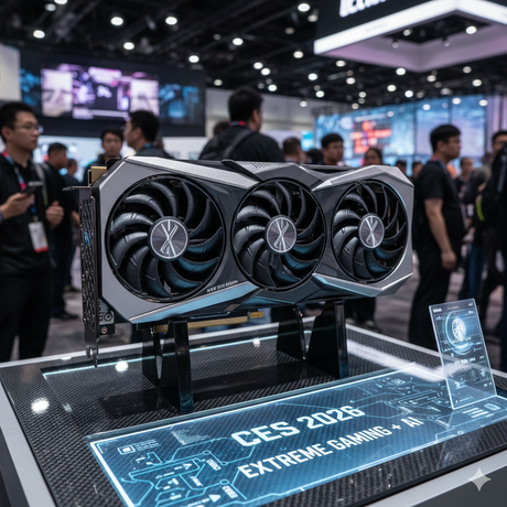 AORUS RTX 5090 Infinity Unveiled at CES 2026: Ultimate Flagship GPU for Extreme Gaming and AI