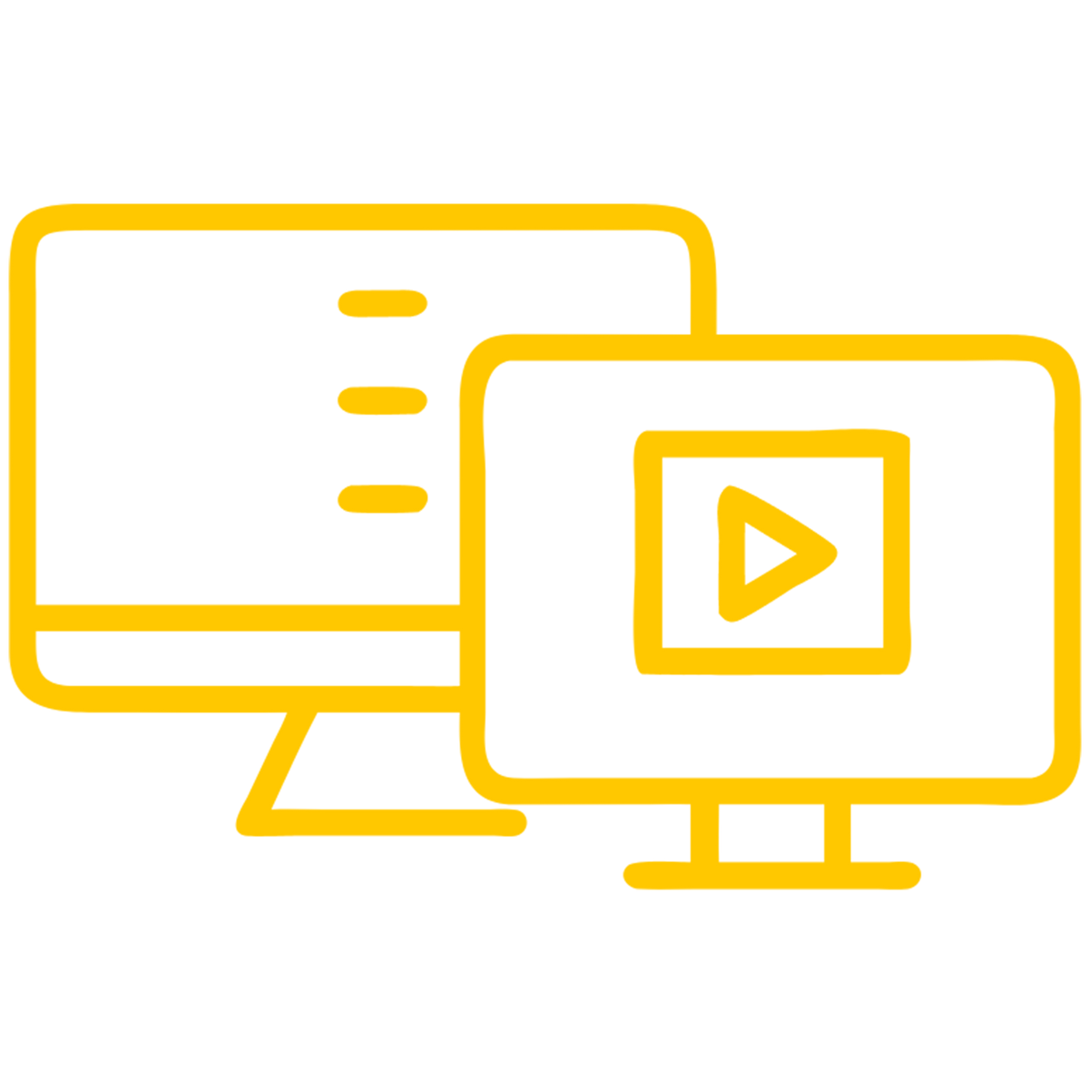 Content creation monitors