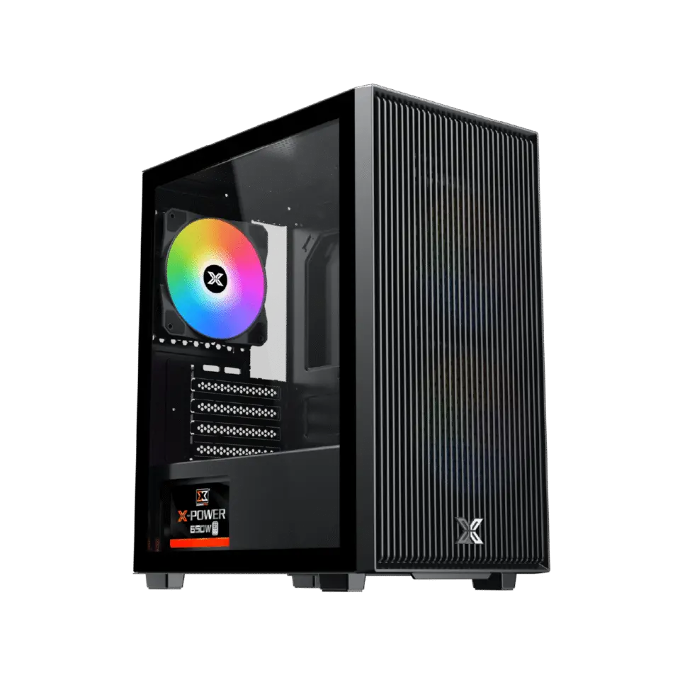 Xigmatek Amun ARGB Mid Tower + X-Power 650W PSU