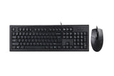 A4tech KRS-8572S Wired Keyboard & Silent Mouse Combo