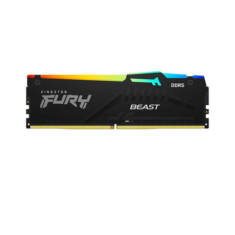 Kingston Fury Beast DDR5 RGB 5600MT/s DDR5 CL40 DIMM Desktop Gaming Memory
