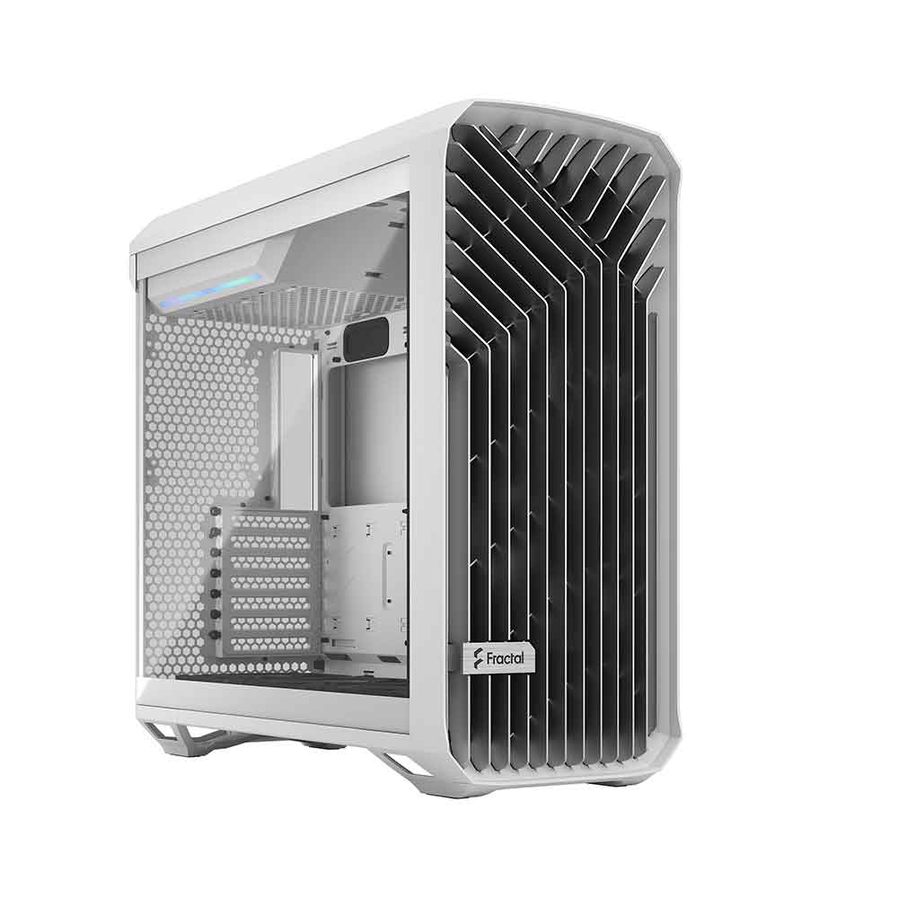 كيسة كمبيوتر Fractal Design Torrent Black RGB TG Light Tint Tempered Glass – أفضل كيسة كمبيوتر تدفق هواء كاملة للألعاب والماء المخصص