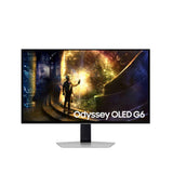 Samsung Odyssey OLED G6 (G61SD) 27″ QHD & QD-OLED 240Hz 0.03ms FreeSync Premium Pro Gaming Monitor with Sleek Metal Design