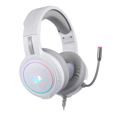 Redragon H270 Mento RGB Wired Gaming Headset with 50mm Drivers & Vibrant RGB Lighting
