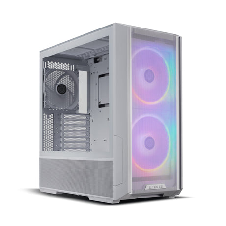 LIAN LI LANCOOL 216 RGB E-ATX PC Case, Airflow Focus Gaming Computer Case with All-Around Mesh Panels, 2x160mm & 1x140mm PWM Fans Pre-Installed and Innovative Rear PCIe Fan Bracket Chassis