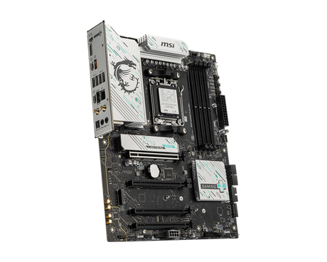 MSI B850 GAMING PLUS WIFI Motherboard – AMD Ryzen™ 9000/8000/7000 Series, DDR5 up to 8200+ MT/s (OC), 12+2+1 Power Design, Frozr Guard Cooling, PCIe 5.0, Wi-Fi 7, 5G LAN, Audio Boost, and EZ DIY Features for High-Performance Gaming