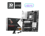 MSI PRO B840-P WiFi Motherboard, ATX - Supports AMD Ryzen 9000/8000 / 7000 Processors, AM5 - DDR5 Memory Boost (8000+ MT/s OC), PCIe 4.0 x16, M.2 Gen4, Wi-Fi 7, 2.5G LAN