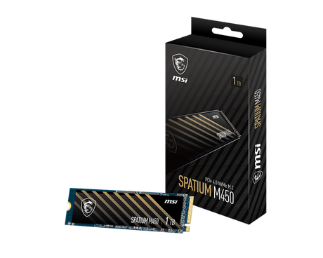 MSI SPATIUM M450 PCIe 4.0 NVMe M.2 SSD