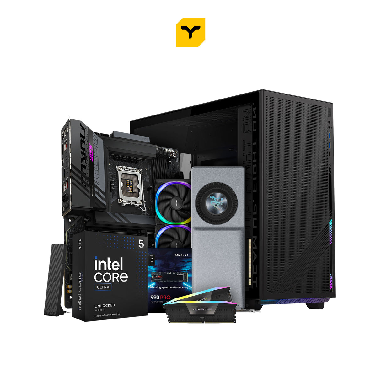 GIGABYTE Z890 -Ultra 5 245K-CORSAIR 64GB-Samsung 990 PRO-GIGABYTE RTX 4070 Ti SUPER-AORUS C400-AORUS 850W-Antec Vortex 360