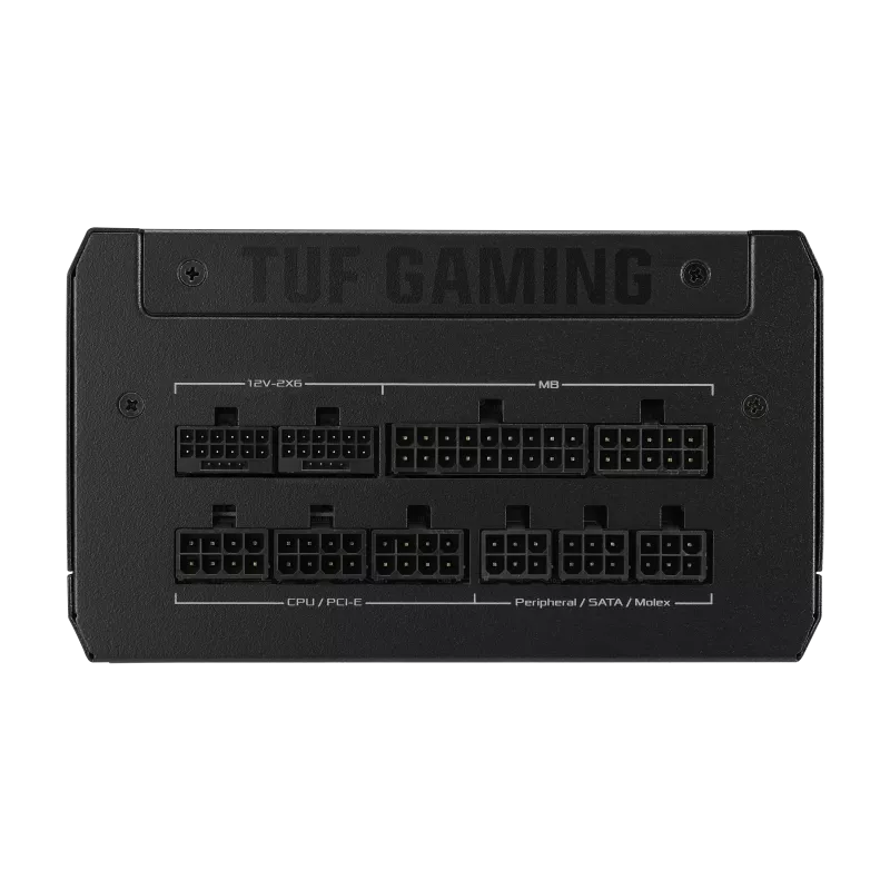 ASUS TUF Gaming 1200W Gold 1200 Watt Fully Modular Power Supply 80+ Gold Certified Military-grade Components Dual Ball Bearing Axial-tech Fan, PCB Coating