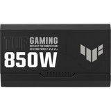 ASUS TUF Gaming 850W Gold 850 Watt Fully Modular Power Supply 80+ Gold Certified, ATX 3.0 Compatible Military-grade Components Dual Ball Bearing, Axial-tech Fan, PCB Coating