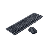 Redragon BS-7092 Keyboard & Mouse Combo- Wired USB - English & Arabic - Black