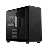 GIGABYTE AORUS C400 GLASS PC Case, Supports Mini ITX, Micro ATX, and ATX Form Factor, RGB Lighting, Dust Filters, Vertical GPU Mounting, Black