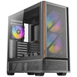 Antec P30 ARGB Mid Tower Case - 5 PWM Fans, Wood Accents
