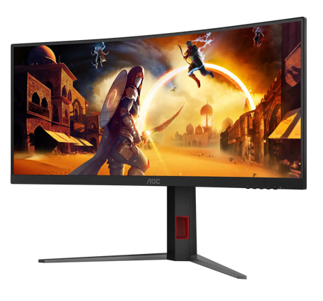 AOC CU34G4 34" Curved WQHD 180Hz Fast VA Gaming Monitor