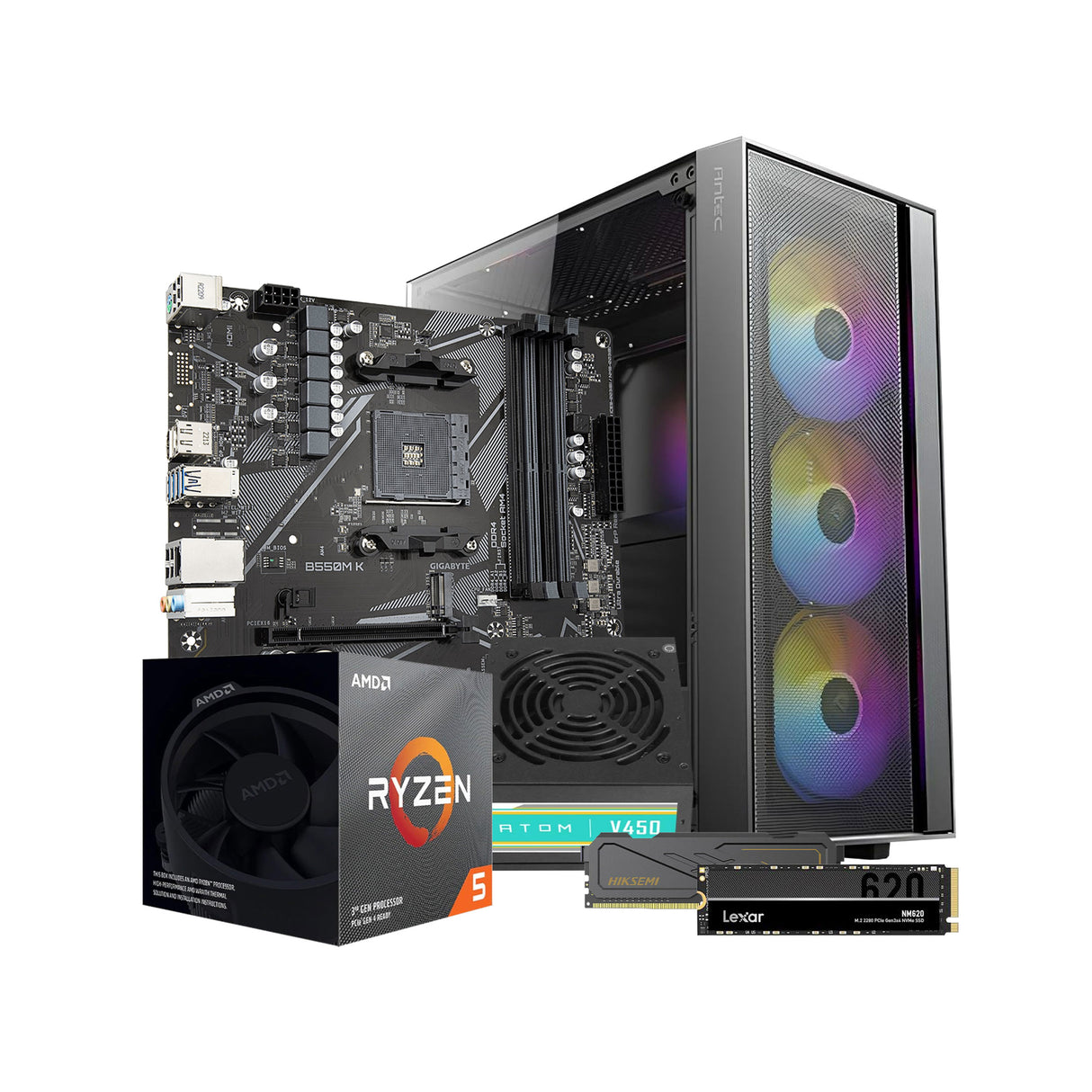 Daily Performance Build | Ryzen 5 3400G | 16GB DDR4 | 256GB NVMe