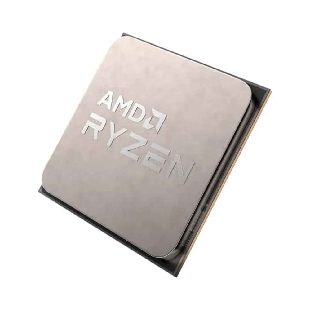 معالج AMD Ryzen 5 4600G سداسي النواة، 12 خيطًا، طراز Renoir AM4، ذاكرة تخزين مؤقتة 8 ميجابايت، تردد أساسي 3.7 جيجاهرتز، تردد معزز 4.2 جيجاهرتز، استهلاك طاقة 65 واط، مع بطاقة رسومات Radeon Vega 7