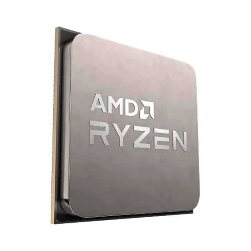 معالج AMD Ryzen 5 4600G سداسي النواة، 12 خيطًا، طراز Renoir AM4، ذاكرة تخزين مؤقتة 8 ميجابايت، تردد أساسي 3.7 جيجاهرتز، تردد معزز 4.2 جيجاهرتز، استهلاك طاقة 65 واط، مع بطاقة رسومات Radeon Vega 7