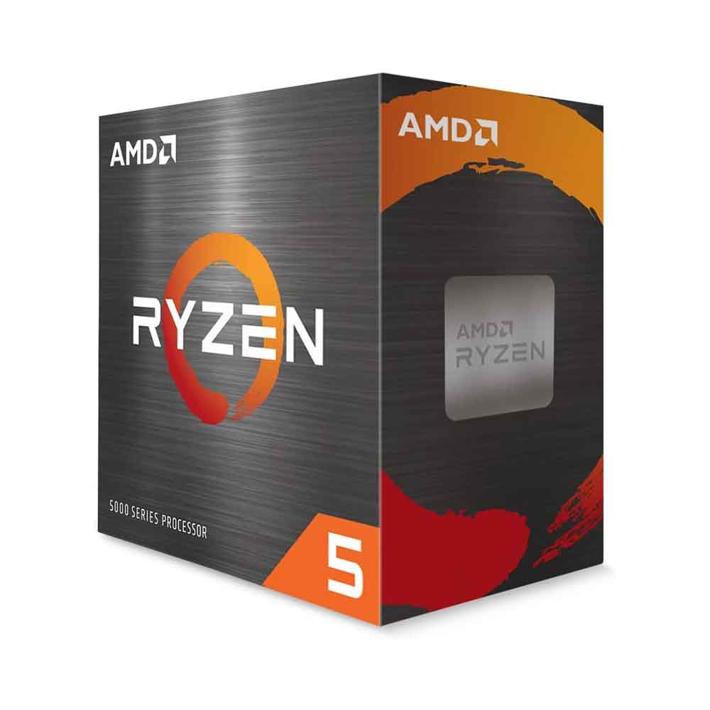 AMD Ryzen 5 5500 سداسي النواة، 12 خيطًا، Cezanne AM4، ذاكرة تخزين مؤقتة 16 ميجابايت، تردد أساسي 3.6 جيجاهرتز، تردد معزز 4.2 جيجاهرتز، استهلاك طاقة 65 واط