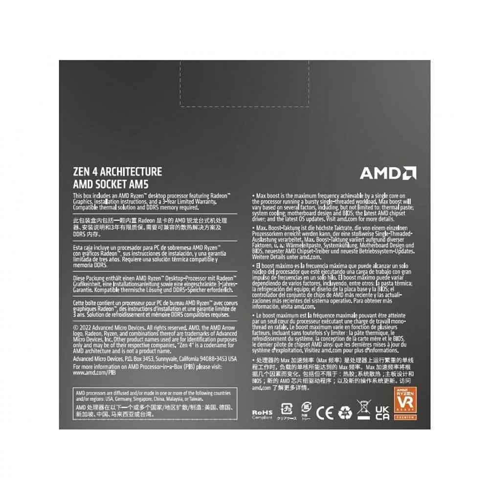 AMD Ryzen 9 7950X 16 نواة 32 خيطًا Raphael AM5 ذاكرة تخزين مؤقتة 64 ميجابايت 4.5 جيجاهرتز أساسية و5.7 جيجاهرتز معززة 170 واط TDP