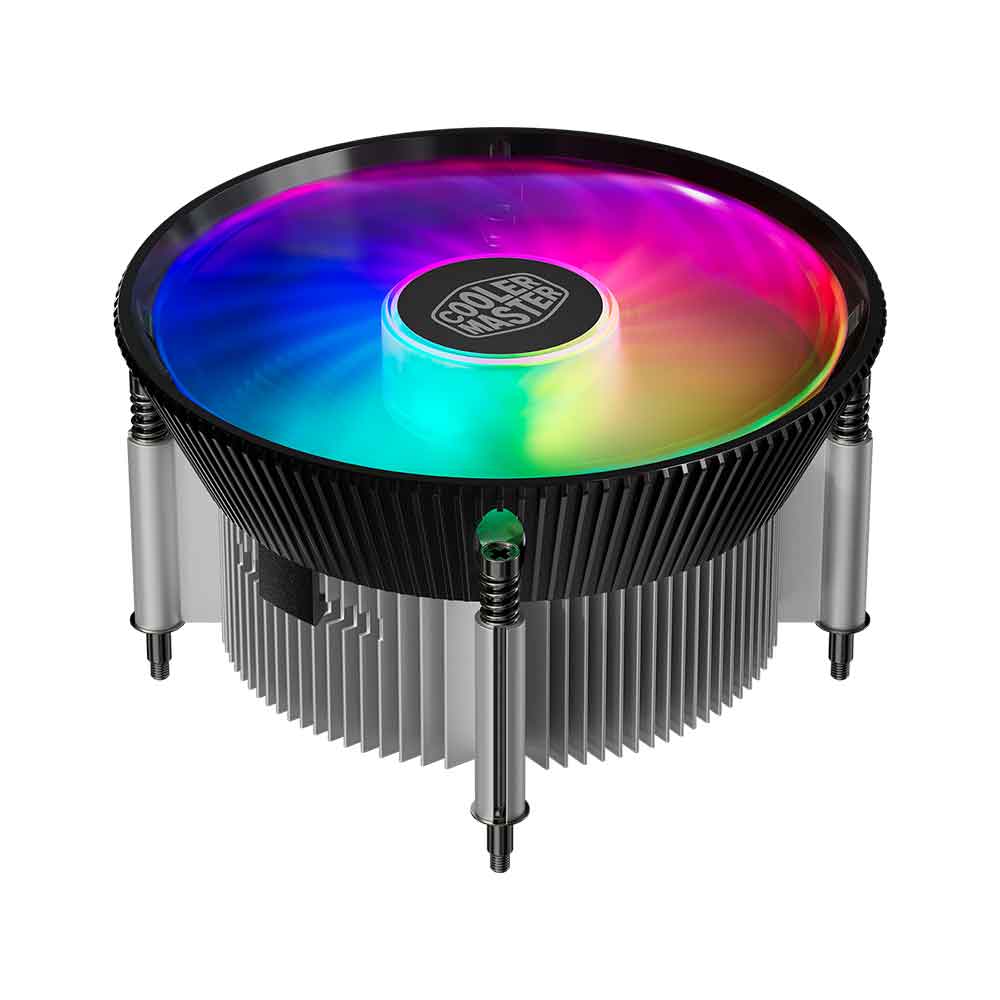 Cooler Master i70C LGA 1700 ARGB CPU Cooler Black - 12cm x 12cm x 7cm, 12V, 1.44W, 1800RPM ARGB CPU Cooler