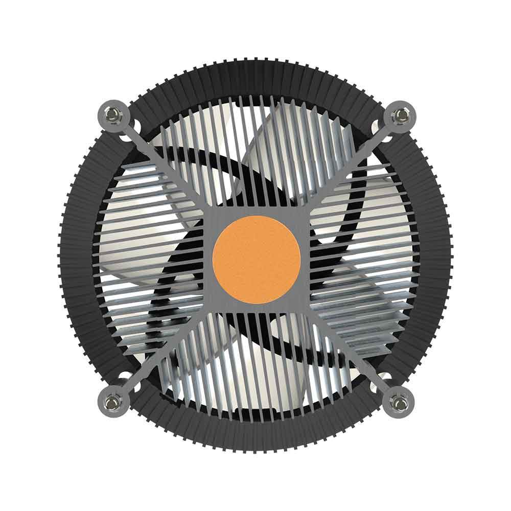 Cooler Master i70C LGA 1700 ARGB CPU Cooler Black - 12cm x 12cm x 7cm, 12V, 1.44W, 1800RPM ARGB CPU Cooler