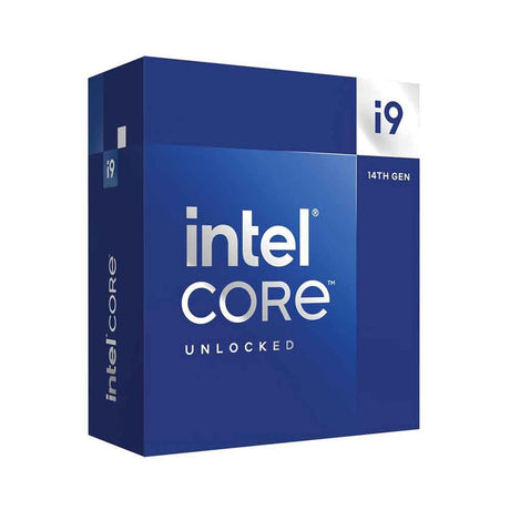 Intel Core i9-14900K 24-Cores 32-Thread Raptor Lake LGA 1700 36MB Cache 3.2GHz base 6GHz Boost 125W TDP