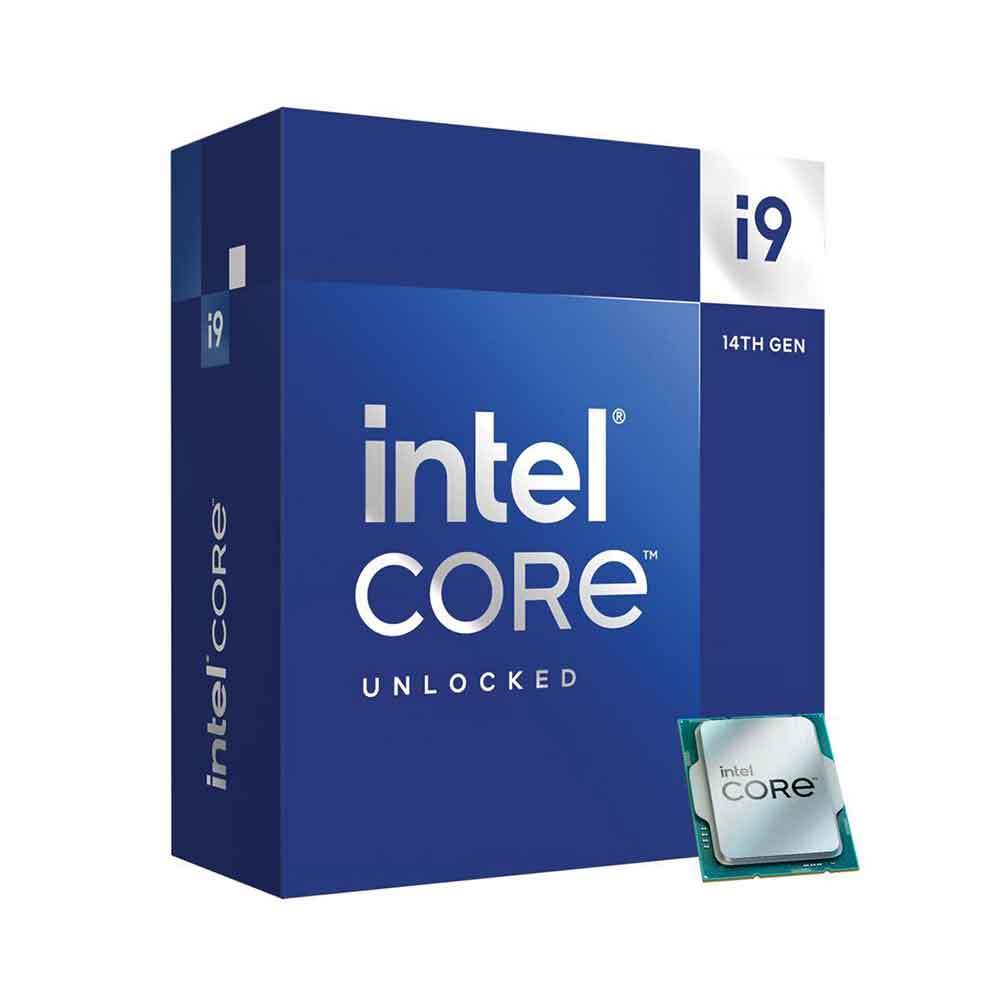 Intel Core i9-14900K 24-Cores 32-Thread Raptor Lake LGA 1700 36MB Cache 3.2GHz base 6GHz Boost 125W TDP