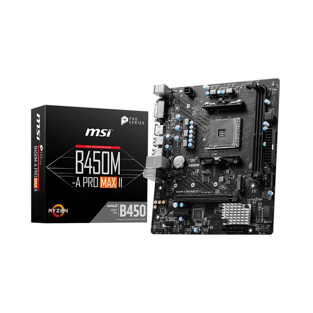 MSI B450M-A PRO MAX II Motherboard