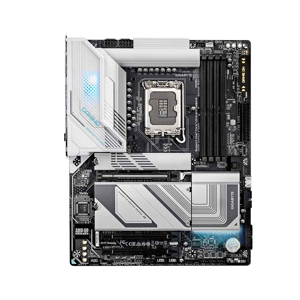 GIGABYTE Z890 Gaming X WIFI7 Intel Core Ultra (Series 2) LGA 1851 Motherboard, ATX, DDR5, 4X M.2, PCIe 5.0, USB4