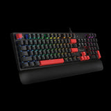 Bloody S525N RGB Gaming Keyboard - Fire Black / Icy White