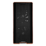 Lian Li LANCOOL 217 Genuine Walnut Wood Computer Case, Mid-Tower ATX PC Case with 5 Pre-Installed PWM Fans 2x170mm, 2x120mm & 1x140mm, Flexible PSU & Cable Installation