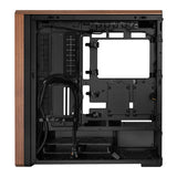 Lian Li LANCOOL 217 Genuine Walnut Wood Computer Case, Mid-Tower ATX PC Case with 5 Pre-Installed PWM Fans 2x170mm, 2x120mm & 1x140mm, Flexible PSU & Cable Installation