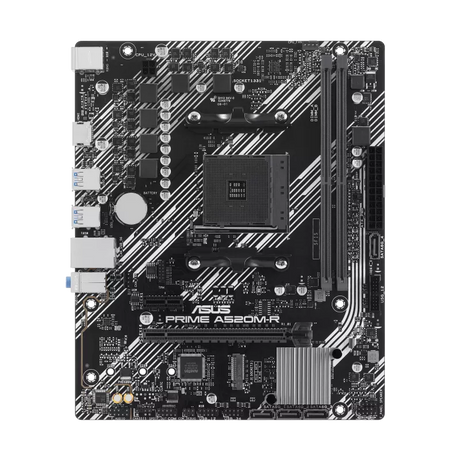 ASUS PRIME A520M-R: Reliable AMD Motherboard with M.2 Support and Ryzen Compatibility
