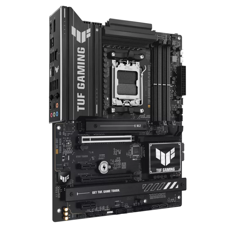 ASUS TUF GAMING B850-PLUS WIFI – Durable AM5 Gaming Motherboard