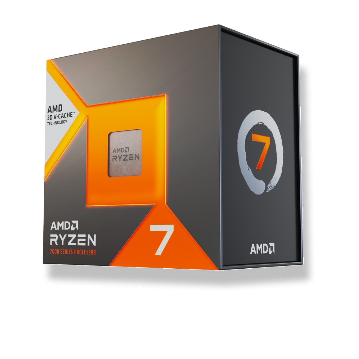 AMD Ryzen 7 7800X3D ثماني النواة، 16 خيطًا، ذاكرة تخزين مؤقتة Raphael AM5، 96 ميجابايت، تردد 4.2 جيجاهرتز، معدل تعزيز 5 جيجاهرتز، استهلاك طاقة 120 واط مع بطاقة رسومات Radeon