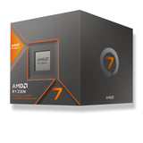 AMD Ryzen 7 8700G ثماني النواة و16 خيطًا وذاكرة تخزين مؤقتة Phoenix AM5 سعة 16 ميجابايت وتردد 4.2 جيجاهرتز و5.1 جيجاهرتز مع تعزيز TDP 65 وات مع Radeon 780M