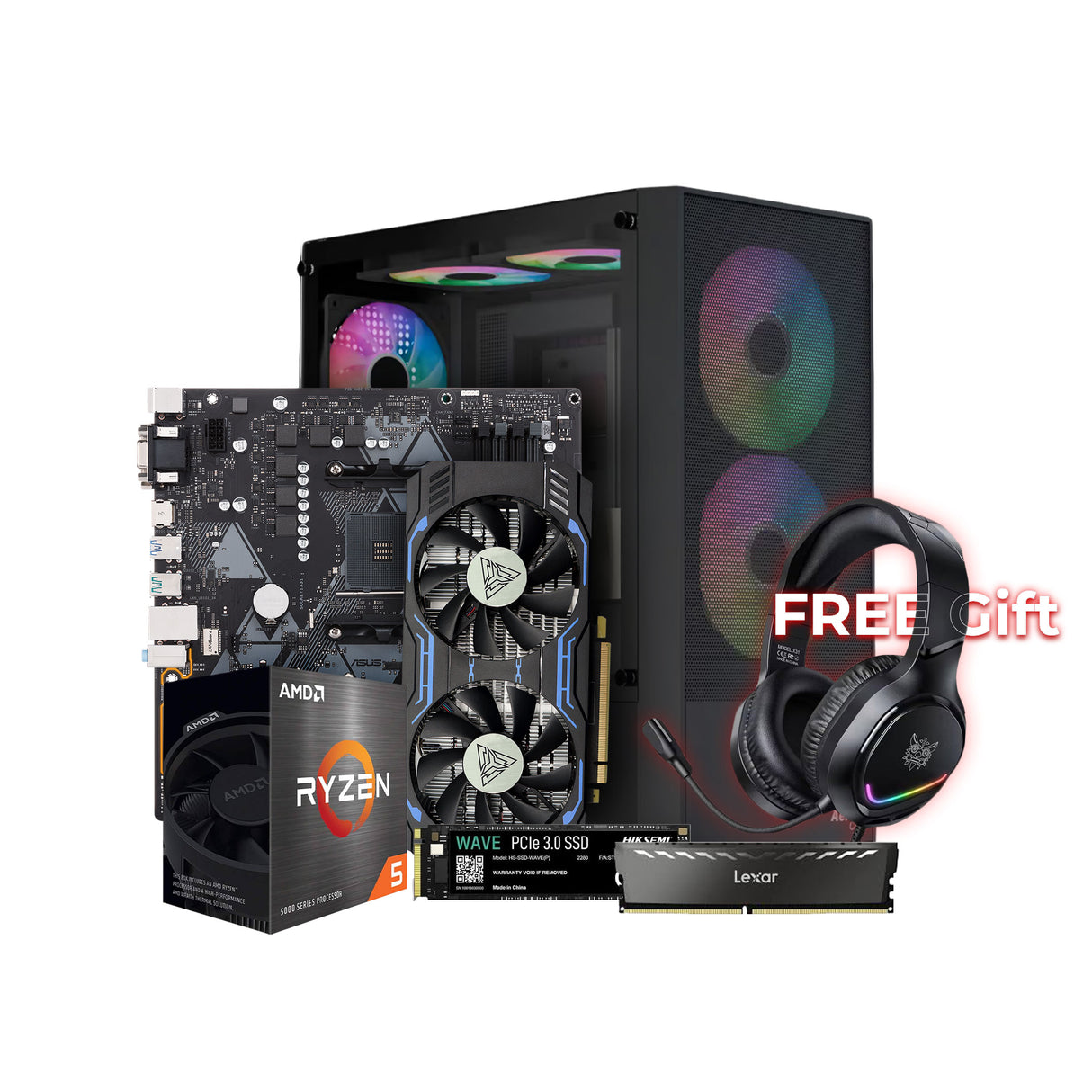 تجميعة جيمر اقتصادية | Ryzen 5 5600 | GTX 1660 Super | 16GB DDR4 3200MHz