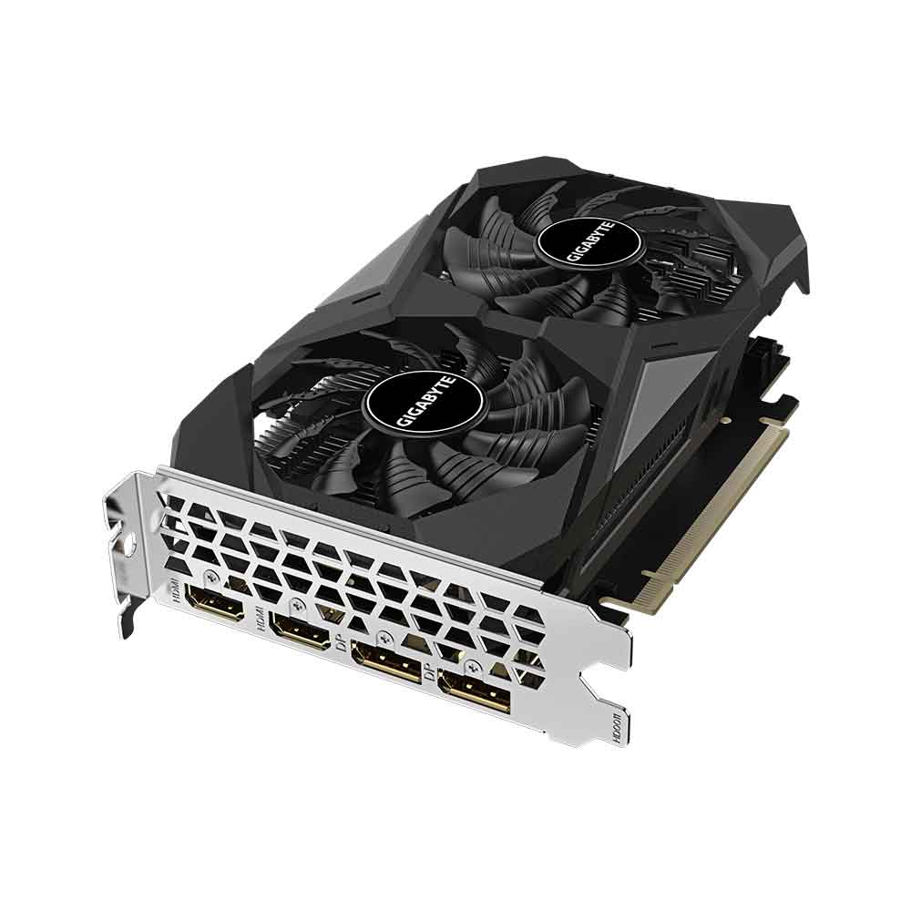 GIGABYTE GeForce RTX 3050 WINDFORCE OC 6G Graphics Card — 2X WINDFORCE Fans, 6GB GDDR6